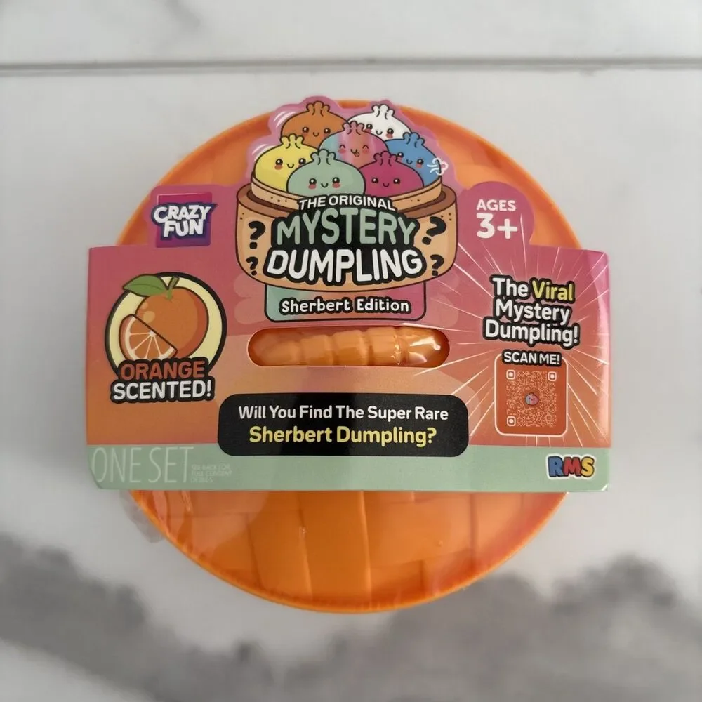 RMS Crazy Fun The Original Mystery Dumpling Sherbert Edition Orange Scented